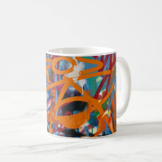 Graffiti Coffee Mug (Front Right)
