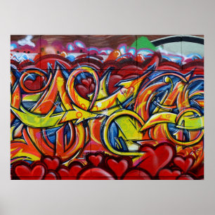 graffiti colour poster