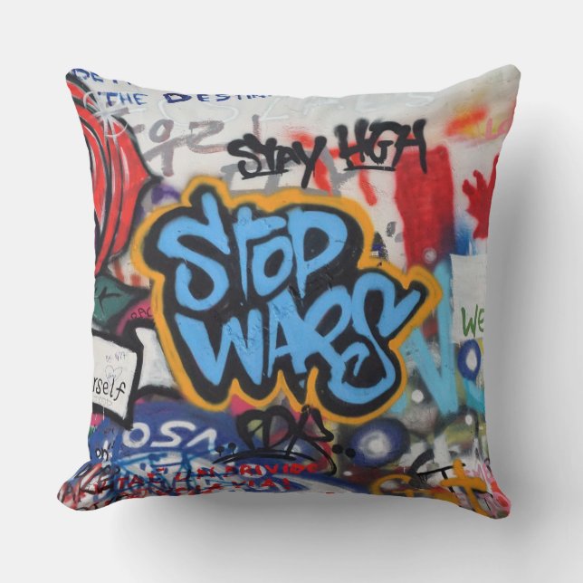 Graffiti Cushion (Front)