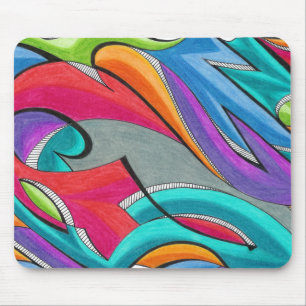 Graffiti Customisable Mouse Pad