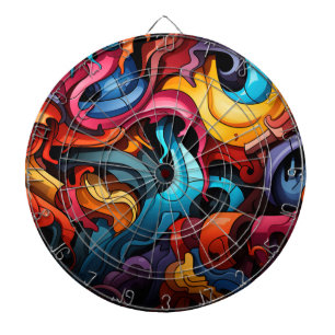 Graffiti Dartboard