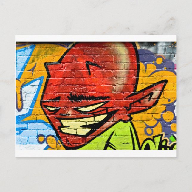Graffiti Demon Postcard (Front)