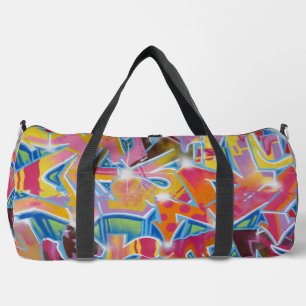 Graffiti Design Duffel Bag