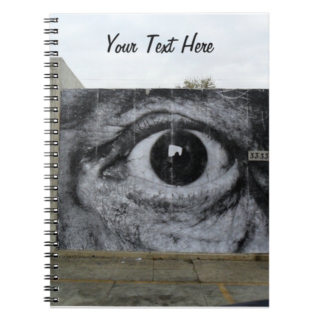 Graffiti Eye Notebook (Front)