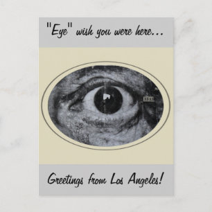 Graffiti Eye Postcard