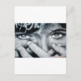 Graffiti Eye Postcard