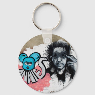 Graffiti Farbfotografie Acryl Key Ring