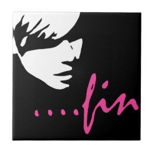 'Graffiti Fashion Art' Ceramic Tile