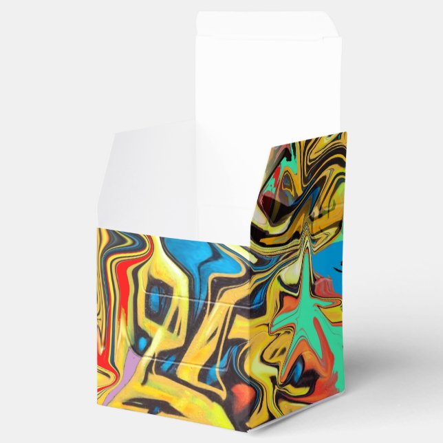Graffiti Favour Box (Opened)