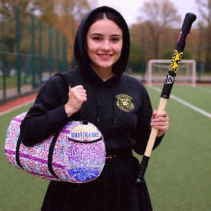 Graffiti Flower Duffle Bag