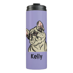 Graffiti French bulldog Thermal Tumbler