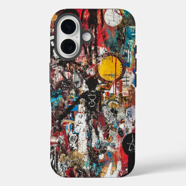 Graffiti Frequency Phone Case (Back)