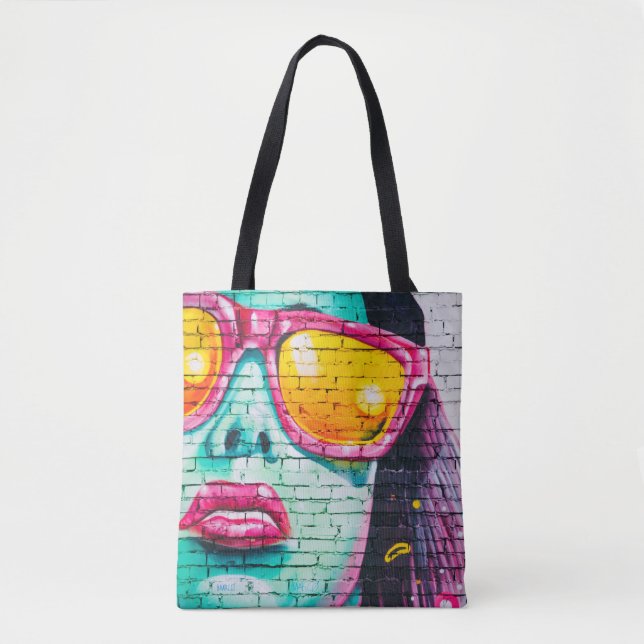 Graffiti girl tote (Front)