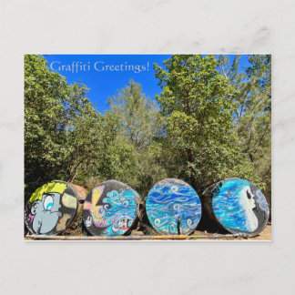Graffiti Greetings! Postcard