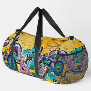 Graffiti, Grundarfjordur, Iceland Duffle Bag