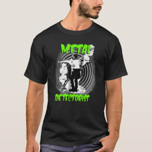 Graffiti Grunge Metal Detecting for Detectorist T-Shirt