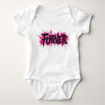 Graffiti Hot Pink "FOREVER"