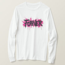 Graffiti Hot Pink "FOREVER"