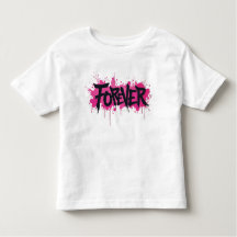 Graffiti Hot Pink "FOREVER"