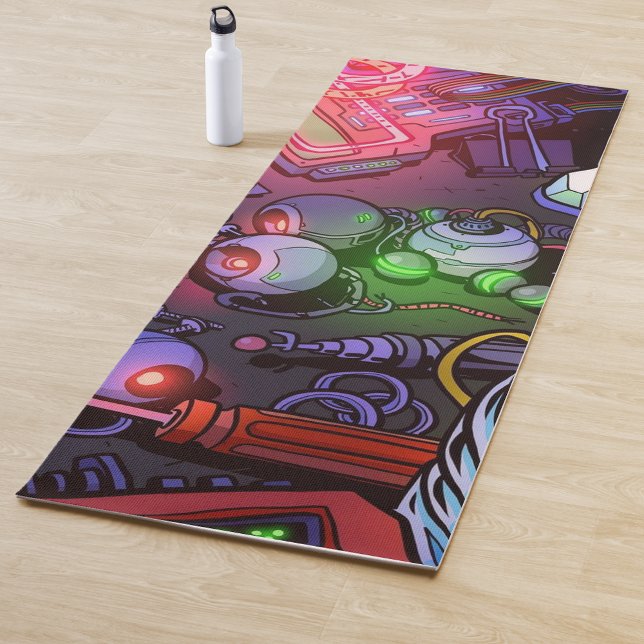 Graffiti illustration  yoga mat (Creator Uploaded)