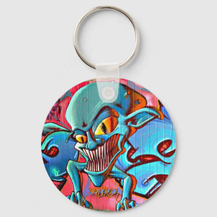 Graffiti Key Ring