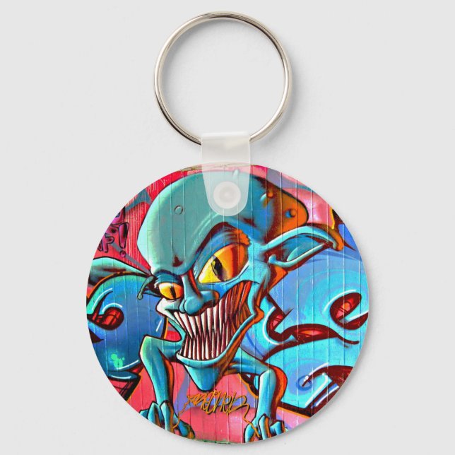 Graffiti Key Ring (Front)