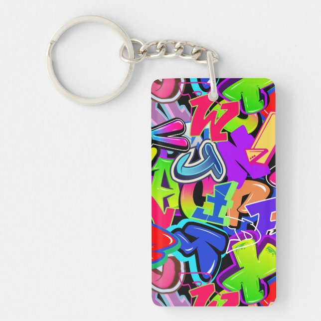 Graffiti Key Ring (Front)