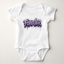 Graffiti Lavender Infinity "FOREVER"