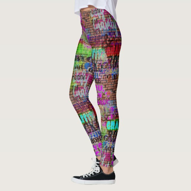 Graffiti Leggings (Left)