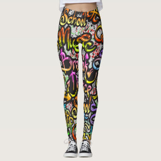 Graffiti Leggings