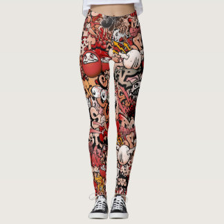Graffiti Leggings