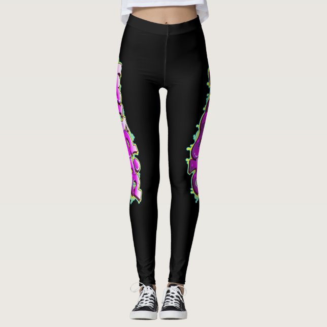 Graffiti Leggings (Front)