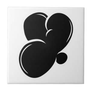 Graffiti letters letter Y Essential  Ceramic Tile