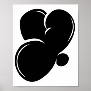 Graffiti letters letter Y Essential Poster