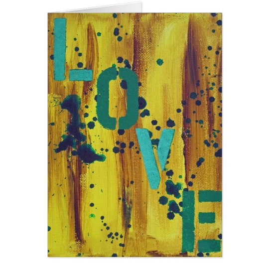 Graffiti Love 2 Card