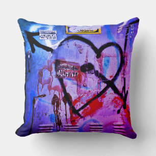 Graffiti Love  Cushion