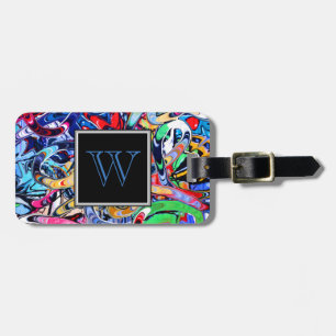 Graffiti Luggage Tag
