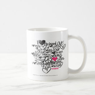 Graffiti Magenta Coffee Mug
