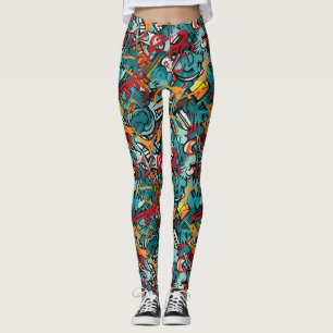 Graffiti Magic Yoga Pants