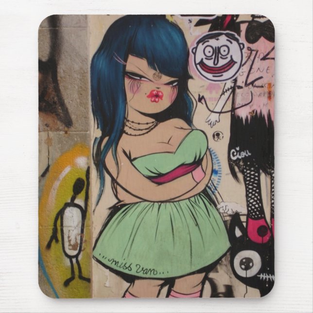 "Graffiti" Mousepad (Front)