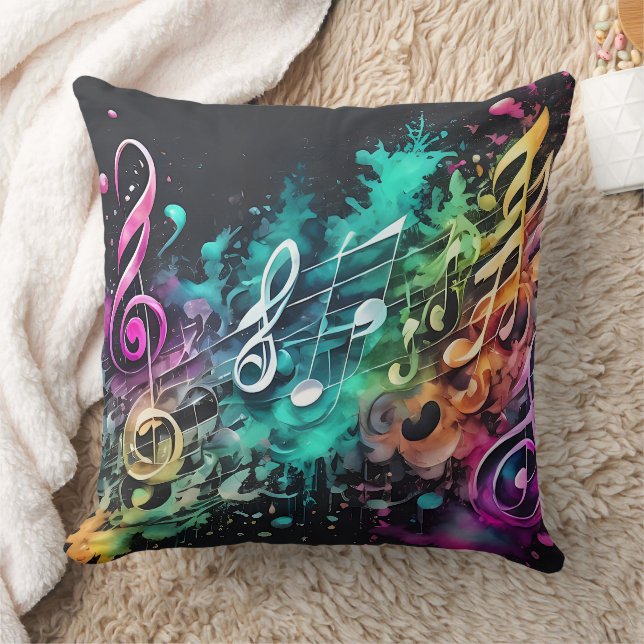graffiti music cushion (Blanket)