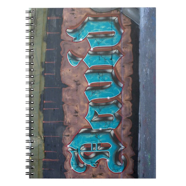 Graffiti Name Tag: David Notebook (Front)