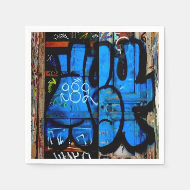 Graffiti napkins. napkin (Front)