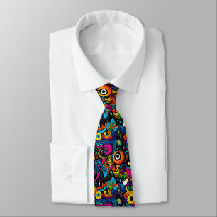 Graffiti Neck Tie