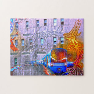 Graffiti of Montreal. Jigsaw Puzzle