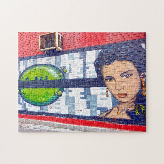 Graffiti of Montreal. Jigsaw Puzzle (Horizontal)