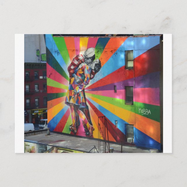 Graffiti of New York Postcard (Front)