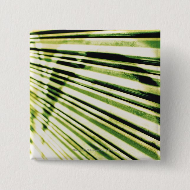 Graffiti on a shutter 15 cm square badge (Front)