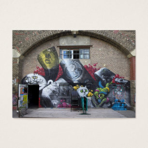 Graffiti On Stadtbahnbogen, Wien Österreich