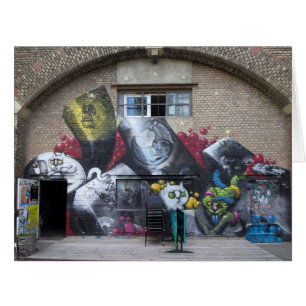 Graffiti On Stadtbahnbogen, Wien Österreich